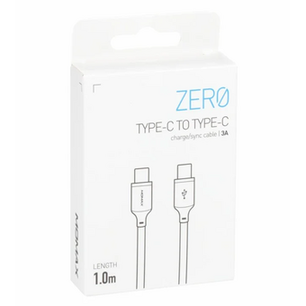 Кабель Momax Zero DC16W USB-C/USB-C 1м White 