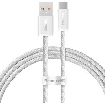  Кабель Baseus CALD000602 Dynamic Series Fast Charging Data Cable USB to Type-C 100W 1m White 