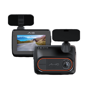  Видеорегистратор с радар-детектором Mio MiVue i157 GPS черный 