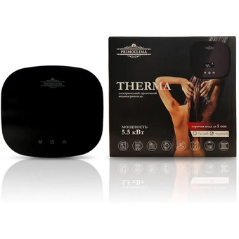  Проточный водонагреватель PRIMOCLIMA Therma 5.5кВт черный 