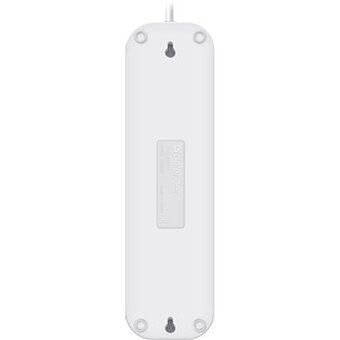  Удлинитель DEFENDER L340 (99363) 16А, 5м, заземление, выключ 