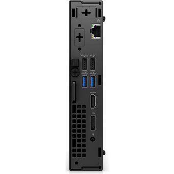  Неттоп Dell Optiplex 7020-3851 Intel Core i3 14100T, DDR5 8ГБ, 512ГБ(SSD), Intel UHD Graphics 730, Windows 11 Pro, черный 