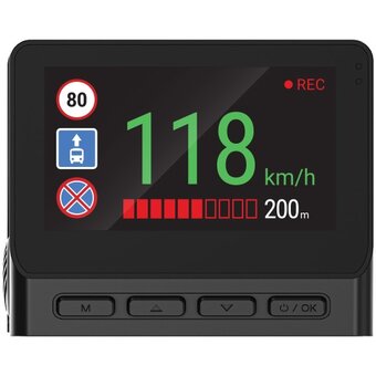  Видеорегистратор Navitel RS990 GPS (NT98529) черный 