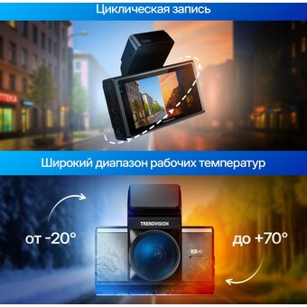  Видеорегистратор TrendVision Online Air 4G черный 