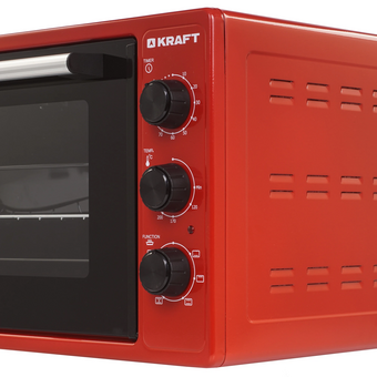  Мини-печь KRAFT KN-MO 3904 FRKR красный 