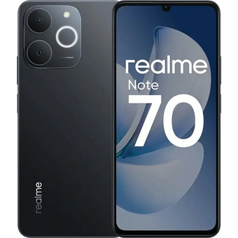  Смартфон Realme Note 70 6/128Gb черный 