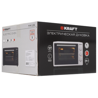  Мини-печь KRAFT KN-MO 3904 FRKR красный 