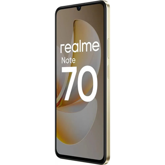  Смартфон Realme Note 70 6/128Gb золотистый 