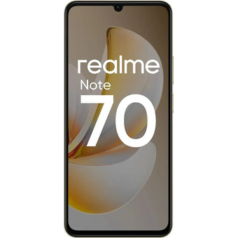  Смартфон Realme Note 70 6/128Gb золотистый 