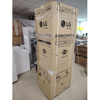  УЦ Холодильник LG GA-B509CECL бежевый (плохая упаковка, б/у, нет гар. талона, замена модуля и заслонки) 