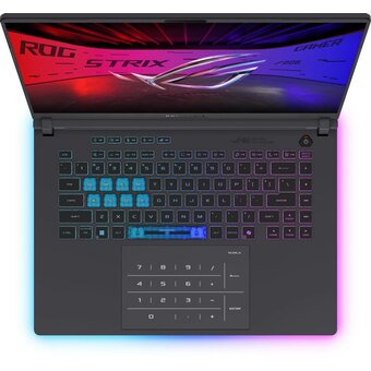  Ноутбук ASUS ROG Strix G16 G615JHR-S5058 (90NR0LL1-M00210) Intel Core i7 14650HX 2200MHz/16"/2560x1600/16GB/1024GB SSD/NVIDIA GeForce RTX 5070 8GB/DOS 