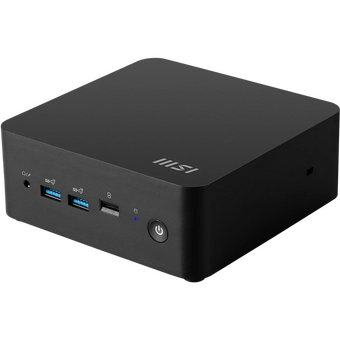  Неттоп MSI Cubi NUC 1M-095RU (9S6-B0B111-420) Intel Core 7 150U, DDR5 16ГБ, 512ГБ(SSD), Intel Graphics, CR, Windows 11 Pro, черный 