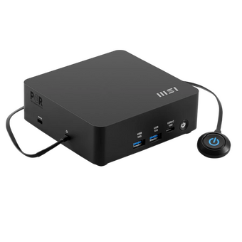  Неттоп MSI Cubi Nuc AI 1UMG-042XRU (9S6-B20911-042) Intel Core Ultra 5 125H, DDR5 16ГБ, 1ТБ(SSD), Intel Graphics, CR, без ОС, черный 