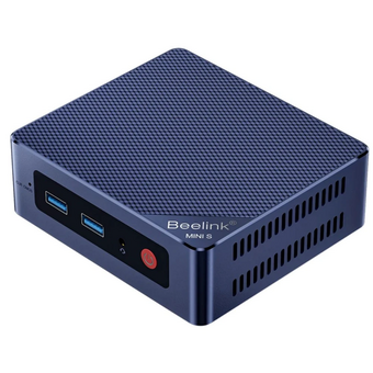  Мини ПК Beelink Mini S12 (BL/MINI S12/N95/16G/500G/Navy Blue) Intel Alder Lake N95, 4C/4T, Intel UHD 1.20 GHz, 16GB DDR4 3200MHz RAM 500GB 