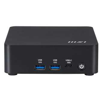  Неттоп MSI Cubi Nuc AI 1UMG-043XRU (9S6-B20911-043) Intel Core Ultra 5 125H, DDR5 16ГБ, 512ГБ(SSD), Intel Graphics, CR, без ОС, черный 