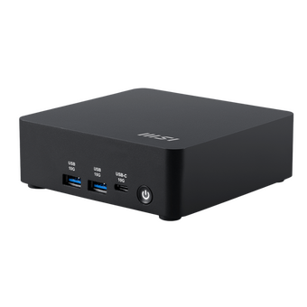  Неттоп MSI Cubi Nuc AI 1UMG-064XRU (9S6-B20911-065) Intel Core Ultra 7 155H, DDR5 16ГБ, 1ТБ(SSD), Intel Graphics, CR, без ОС, черный 