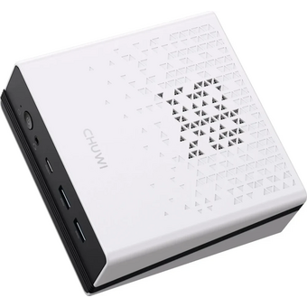  Компьютер Chuwi Ubox (CWI604R57P) AMD Ryzen 5 7430U(2.3Ghz)/16384Mb/512PCISSDGb/Int:AMD Radeon/BT/WiFi/war 1y/1.35kg/Iron Gray/Win11Pro + DDR4 
