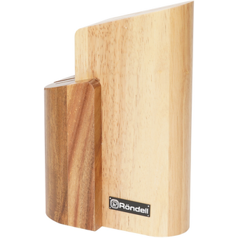  Набор ножей кухонных Rondell Dual RD-1943 компл. 6предм. с подставкой черный подар.коробка 