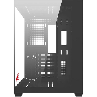  Корпус Bloody CC-122 черный (CC-122-BK) без БП ATX 10x120mm 1xUSB2.0 1xUSB3.0 audio 