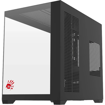  Корпус Bloody CC-122 черный (CC-122-BK) без БП ATX 10x120mm 1xUSB2.0 1xUSB3.0 audio 
