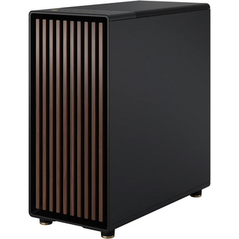  Корпус Fractal Design FD-C-NOR1C-01 без БП North, Midi-Tower, 2x140mm, 2xUSB-A 3.2 + 1xUSB Type-C ATX, mITX Wood panel, Charcoal Blac 