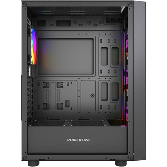  Корпус Powercase Mistral EA20 (CMAEA20-L4), Tempered Glass, 4x 120mm FRGB Fan, чёрный, ATX 