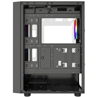  Корпус Powercase Mistral EA20 (CMAEA20-L4), Tempered Glass, 4x 120mm FRGB Fan, чёрный, ATX 