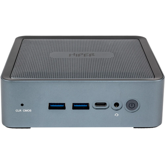  Неттоп Hiper Expertbox D20 (ED20-I5124R8N1WPG) Intel Core i5 1240P(1.7Ghz)/16384Mb/512PCISSDGb/noDVD/Int:Intel Iris Xe Graphics/BT/WiFi/war 1y/0.45kg 
