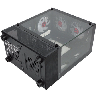  Корпус Ginzzu RX670 mATX Fan 12cm FRGB*3 