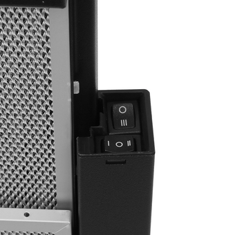  Вытяжка AKPO WK-7 Light eco twin glass II 60см черный 