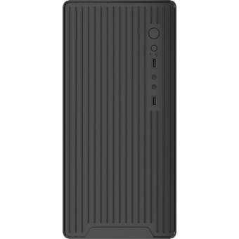  Корпус Accord ACC-M258-02B черный без БП mATX 4x120mm 2xUSB2.0 audio 