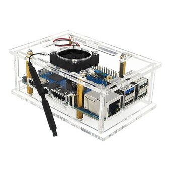  Корпус Orange Pi 5 pro Acrylic case 
