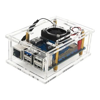  Корпус Orange Pi 5 pro Acrylic case 