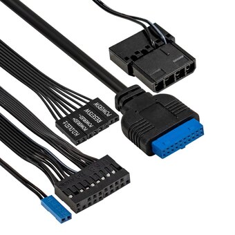  Корпус Exegate i3 Sea EX298221RUS Minitower (mATX, без БП, 1*USB+1*USB3.0, HD аудио, черный, 1 вент. 12см с RGB подсветкой, передняя и боковая 