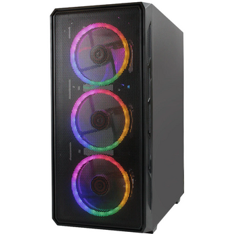  Корпус Ginzzu RX320 ATX Fan 12cm FRGB*4 