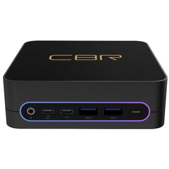  Неттоп CBR MiniPC-DT002 (CBR-MPC-DT002-I5G1216G512G-WP) i5-1235U/16Gb DDR4/512Gb SSD PCIe/W11Pro/2хUSB 2.0, 2хHDMI, 2хUSB 3.2, USB-C 3.0, USB-C 2.0 