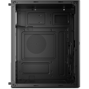  Корпус CBR V865 (PCC-MATX-V865-WPSU), без БП, mATX Minitower, 1*USB 3.0, 2*USB 2.0, HD Audio+Mic, Digital Screen, Black 