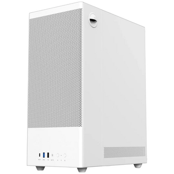  Корпус ACD Citadel 108W (AH-SI2G0W-00) ATX, Type-C + 2XUSB ports + HD audio combo, Mesh, TG, White 