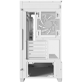  Корпус Deepcool CG380 3F WH без БП, боковое окно (панорама), 3x120mm ARGB PWM вентилятора, белый, mATX 
