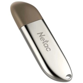  USB-флешка Netac U352 USB3.0 16GB (NT03U352N-016G-32PN), металлическая, с колпачком 