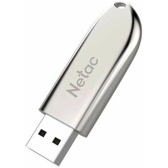  USB-флешка Netac U352 USB3.0 16GB (NT03U352N-016G-32PN), металлическая, с колпачком 
