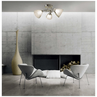  Люстра HIPER Rosa H197-3 3x60 Вт, хром 