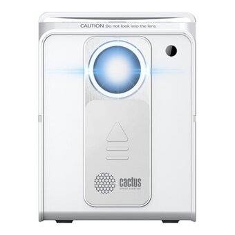  Проектор Cactus CS-PRC.04WT.WUXGA-A_Bundle Full HD-A + Экран CS-PSRM-180X180-WT LCD (1920x1080)1000:1 ресурс лампы:50000ч 1xUSB typeA 1xHDMI 1.35кг 