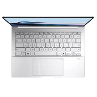  Ноутбук ASUS Zenbook 14 UX3405CA-PP642 (90NB14W2-M00Y50) Silver 14" OLED Ultra 9 285H/32Gb/SSD 512Gb/Arc graphics/DOS+ алюм корп, +чехол 