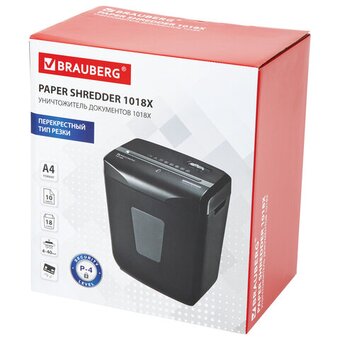  Шредер Brauberg 1018X 