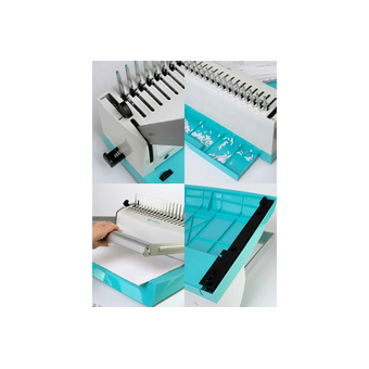  Переплетчик ГЕЛЕОС БП-16 A4/перф. 16л. сшив/макс.500л./пластик.пруж. (6-51мм) 