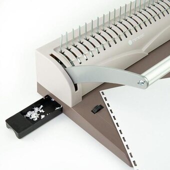  Переплетчик Гелеос БП13ПСК A4/перф.13л.сшив/макс.450л./пластик.пруж. (6-51мм) 