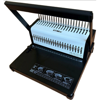  Переплетчик Kobra Queenbind 500HD A4/перф.23л.сшив/макс.500л./пластик.пруж. (6-51мм) 