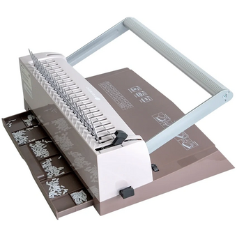  Переплетчик Гелеос БП16пк A4/перф.16л.сшив/макс.500л./пластик.пруж. (6-51мм) 