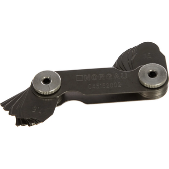  Шаблоны радиусные NORGAU 045152002 (7,5-15 мм), 32 шт. 